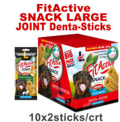 FitActive SNACK Denta-Sticks Hypoallergenic Joint "L" - jutalomfalat (kollagén, répa) kutyák részére (10dbx170g/#) - csak kartonra