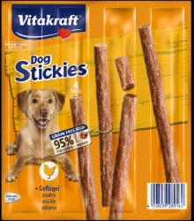 Vitakraft Dog Stickies - jutalomfalat (baromfi) kistestű kutyák részére (4x11g)