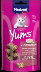 Vitakraft Cat Yums Snack - puha jutalomfalat (májjal) macskák részére (40g)