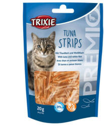 TRIXIE Premio Tuna Strips - jutalomfalat (tonhal, fehérhal) macskák részére (20g)