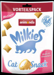 Animonda Milkies Wellness - jutalomfalat (baromfi) töltött párnácska - Macskák részére (120g)