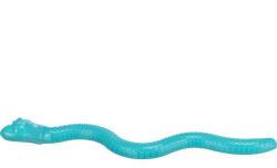 TRIXIE Snack Snake - jutalomfalat adagoló (kígyó, petrolkék) kutyák részére (59cm)