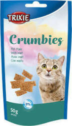 TRIXIE Malt Crumbies - jutalomfalat (szőroldós) macskák részére (50g)