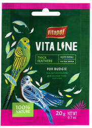 Vitapol Vitaline (tollváltást segítő) - kiegészítő eleség hullámos papagájok, kanárik részére (20g)