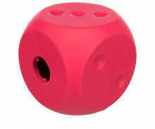 TRIXIE Snack Cube - jutalomfalat adagoló (natúr gumiból) kutyák részére (10x10x10cm)