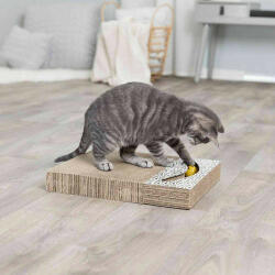 TRIXIE Scratching Cardboard - kaparó kartonból (fehér) 38×5×30cm