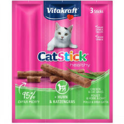 Vitakraft Cat Stick Mini - jutalomfalat (csirke, macskafű) macskák részére (3x6g)