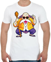 printfashion Dragonbaal - Zseniális Teknős - Férfi póló - Fehér (15827517)