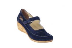 Rovi Design Pantofi dama casual bleumarin, foarte comozi - P9154VELBL - ellegant