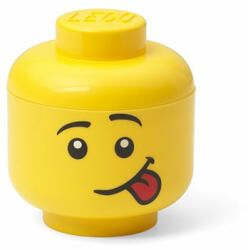 LEGO® Cutie depozitare S cap minifigurina poznaș, Galben (40331726)