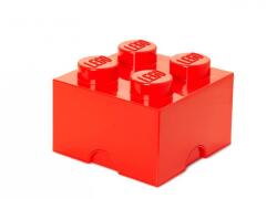 LEGO® Cutie depozitare LEGO® 2x2 rosu