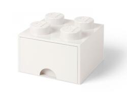 LEGO® Cutie depozitare LEGO® 2x2 cu sertar, alb