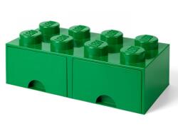 LEGO® Cutie depozitare LEGO® 2x4 cu sertare, verde