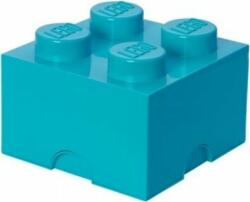 LEGO® Cutie depozitare LEGO® 2 x 2, Turcoaz (40031743)