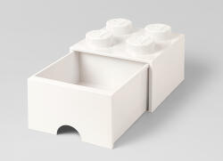 LEGO® Cutie depozitare LEGO 2 x 2 cu sertar, Alb (40051735)