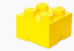 LEGO® Cutie depozitare LEGO 4 galben (40031732) - orasuljucariilor