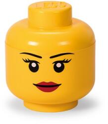 LEGO® Cutie depozitare S cap minifigurina LEGO fata (40311725) - orasuljucariilor