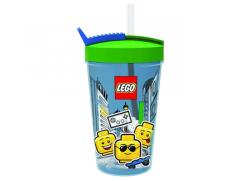 LEGO Pahar LEGO® Iconic cu pai