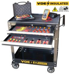 SP Tools Szerszámos kocsi felszerelt szigetelt VDE 1000V-os SP Tools (SP55955)