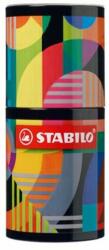 STABILO Rostirón készlet hengeres fém doboz 1 mm Pen 68 ARTY 45 szín (TST6845220)