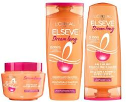 L'Oréal Elseve Dream Long SOS Mask set mască de păr 300 ml + șampon 400 ml + cremă de păr 300 ml pentru femei