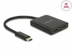 Delock USB-C - 2db HDMI adapter (87719)