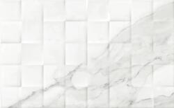 Konskie Ceramica Dekorcsempe, Valore Mariza White 3D 25x40cm - mozaikkeramia