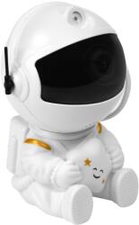 Vertenz Űrhajós csillag projektor, Magic 20, LED fényerőszabályozás, Távirányító, 360 fokos állítás, Fehér (V-MAGIC20)