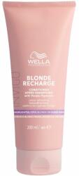 Wella Invigo Blonde Recharge Cool Blond Színfrissítő Kondicionáló Hamvas Szőke Hajra, 200 ml