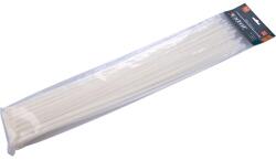 EXTOL PREMIUM kábelkötegelő 7, 6×540mm 50db, fehér nylon; UV-, sav- és lúgálló - MBL 8856122 (MBL 8856122)