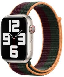 Apple Curea Smartwatch Apple ML2R3 pentru Apple Watch 38mm / 40mm / 41mm (Portocaliu/Verde) (Apple 74145)