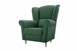 Miló Bútor Navarro fotel, zöld - mindigbutor