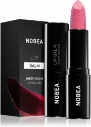  NOBEA Day-to-Day Lip Balm hidratáló ajakbalzsam árnyalat Crystal red 3 g