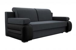 Miló Bútor Tornillo kanapé, sötétszürke-fekete - mindigbutor