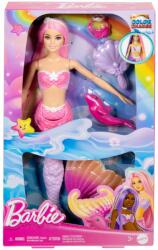 Mattel Papusa sirena, Barbie, Color Change, HRP97