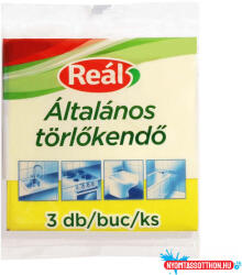 Törlőkendő általános 3 db/csomag Reál (55737) - nyomtassotthon