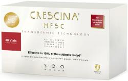 Crescina HFSC Transdermic 500 Hajhullás elleni kezelés, nőknek, 20 + 20 ampulla