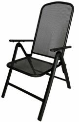ROJAPLAST SAVOY PLUS állítható fém kerti szék karfával (609-90)