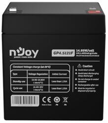 nJoy 12V/4, 5Ah szünetmentes akkumulátor 1db/csomag (BTVACDUEATE1FCN01B) - pcland