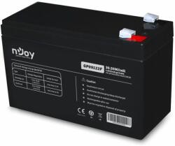 nJoy 12V/9Ah szünetmentes akkumulátor 1db/csomag (GP09122F) - pcland