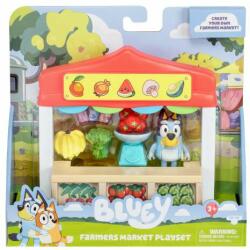 Bluey mini set de jucării cu figurină - Piața producătorilor (BLU17555)