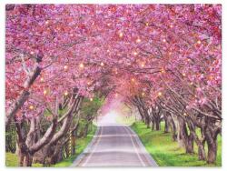 Nexos Falikép NEXOS Alley of trees 30 x 40 cm - 40x LED (DW75027)