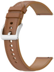 Techsuit Curea pentru Samsung Galaxy Watch 4/5/Active 2 Huawei Watch GT 3 42mm/GT 3 Pro 43mm Techsuit Watchband W048 Brown (5949419082366)