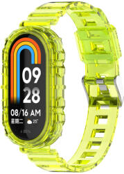 Techsuit Curea pentru Xiaomi Mi Band 8 - 8 NFC Techsuit Watchband W017 Yellow (5949419074224)