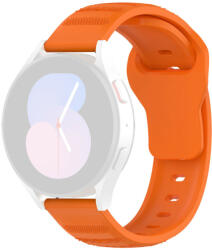 Techsuit Curea pentru Samsung Galaxy Watch 4/5/Active 2 Huawei Watch GT 3 42mm/GT 3 Pro 43mm Techsuit Watchband W050 Orange (5949419081093)