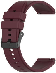 Techsuit Curea pentru Samsung Galaxy Watch4 40mm Techsuit Watchband 20mm W026 Burgundy (5949419079489)