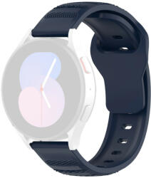 Techsuit Curea pentru Samsung Galaxy Watch 4/5/Active 2 Huawei Watch GT 3 42mm/GT 3 Pro 43mm Techsuit Watchband W050 Blue (5949419081130)