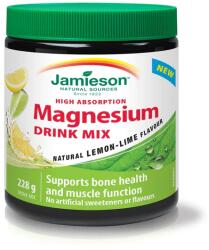 Jamieson Magnézium Drink-Mix Természetes Citrom-Lime Ízesítéssel 228 g