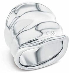 Calvin Klein Masszív acél gyűrű Elemental 35000645A0 (Kerület 56 mm)