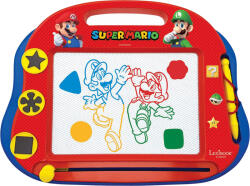 Lexibook Planșă de desen magnetică multicoloră Super Mario (LXBCRNI550)